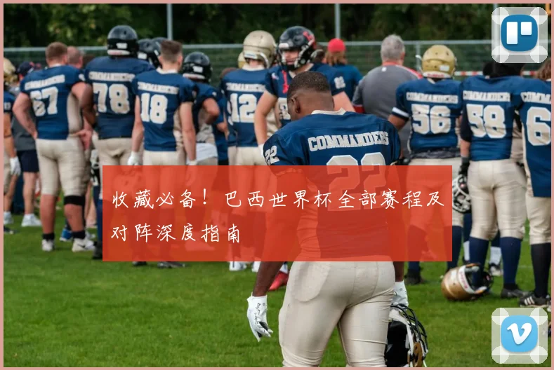 收藏必备！巴西世界杯全部赛程及对阵深度指南